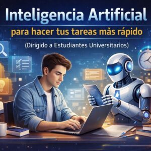 Inteligencia Artificial para hacer tus tareas más rápidoDirigido a estudiantes